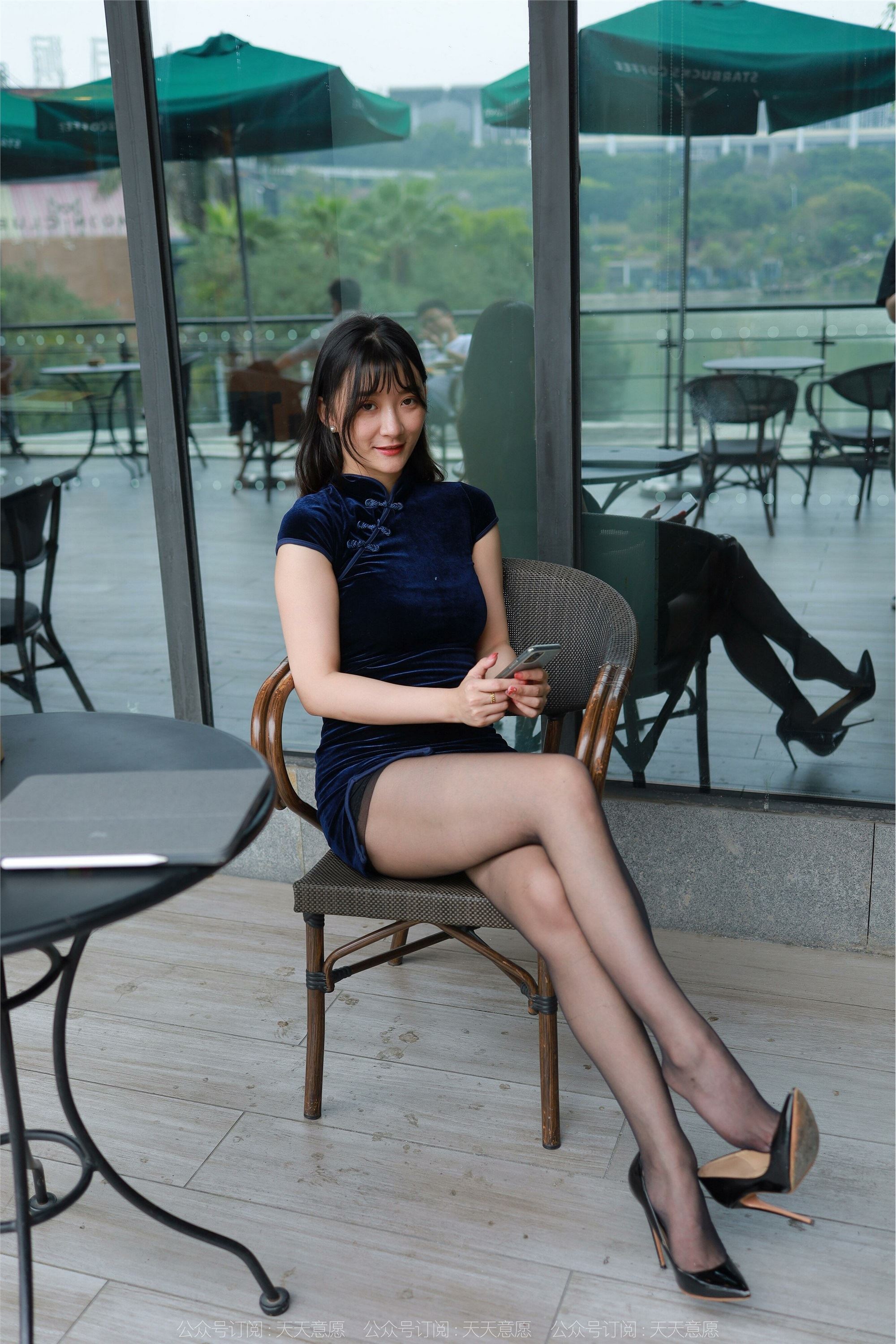 IESS异思趣向  2022.05.04 丝享家 1078：秋秋《高叉旗袍嘿丝》